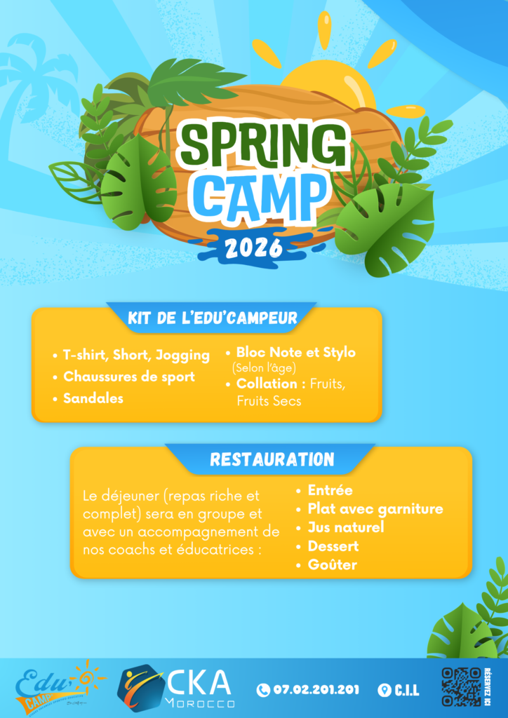 Spring Camp - CKA Morocco - Casablanca - Kit
